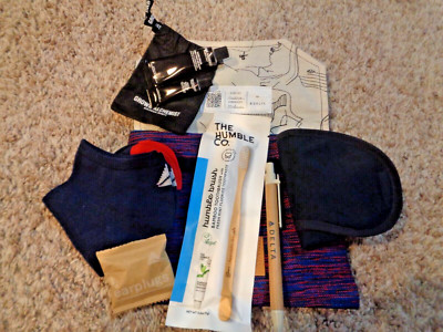 Delta One Someone Somewhere Amenity Toiletries Bag Pouch Artisan Michoacan Red