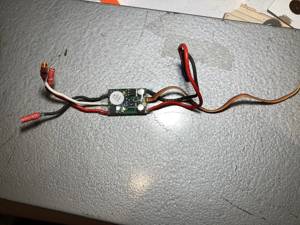 Controlador de velocidad Castle Creations Thunderbird 18 Amp Esc Conector EC2 3s Lipo Foto 2 de 4