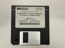 HP 08648-10012 Service Support Software Disk 1