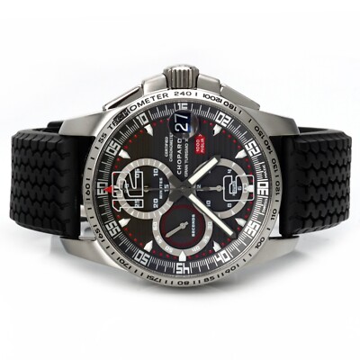 LORO　Ppierce04　silver925 Chopard Mille Miglia GT XL Chronograph Wristwatch 168459