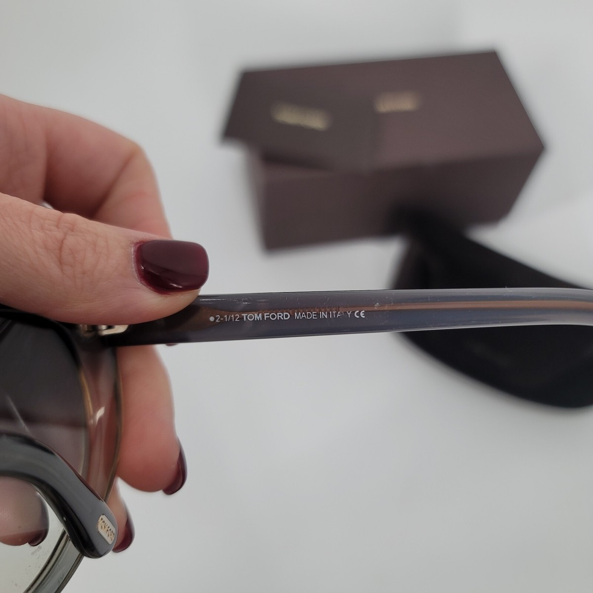 Tom Ford Grey TF253 Madison 20B 63mm Sunglasses with Case and Box Tom Ford Grey TF253 Madison 20B 63mm Sunglasses with Case  main image 2