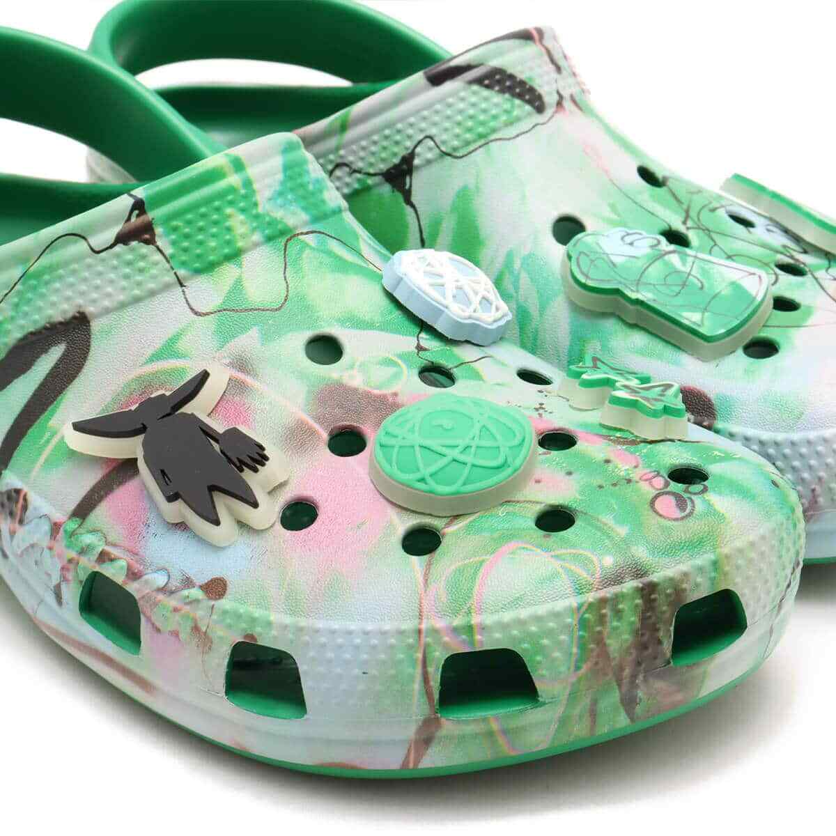 209622-3WH Futura Crocs Classic RO Clog Green Ivy (Men's) | eBay