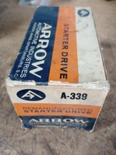 New Arrow A-339 38-1050 Starter Motor Drive Chrysler Dodge Plymouth 1962-1987