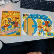 Tippy Toy 3 Hoppy and Millie Musical Evening Fawcett Comics paper toy shazam