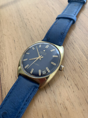Zenith Autosport Automatic Vintage Herrenuhr 70er Jahre - Dresser