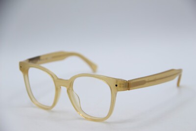 NEW RAEN SQUIRE CRYSTAL YELLOW AUTHENTIC DESIGNER EYEGLASSES 48-14