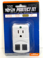 Tripp Light Portable Surge Protection Direct Plug In