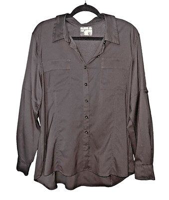 Reel Legends Performance Sz 1X Saltwater Button Down Shirt Outdoor Fishing