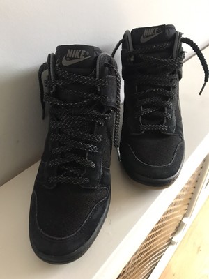 nike dunk sky hi trainers