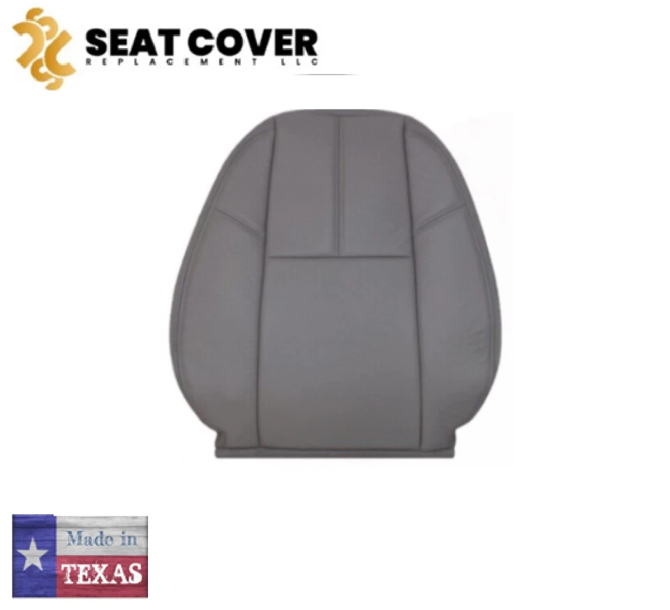 2007 - 2014 Chevy Silverado 3500HD Work Truck Full Front Vinyl Seat Seat Covers - Image 3 of 4