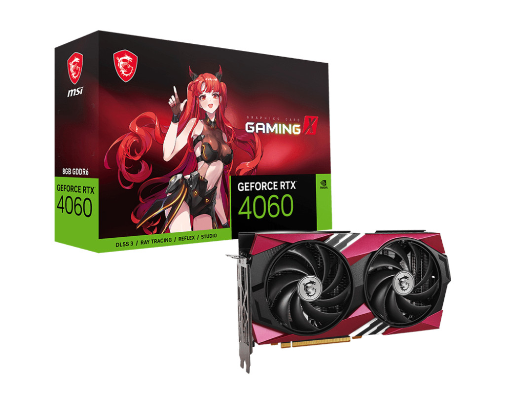 MSI GeForce RTX 4060 GAMING X 8G MLG Graphics Cards 8GB MSI GeForce RTX 4060 GAMING X 8G MLG Graphics Cards 8GB