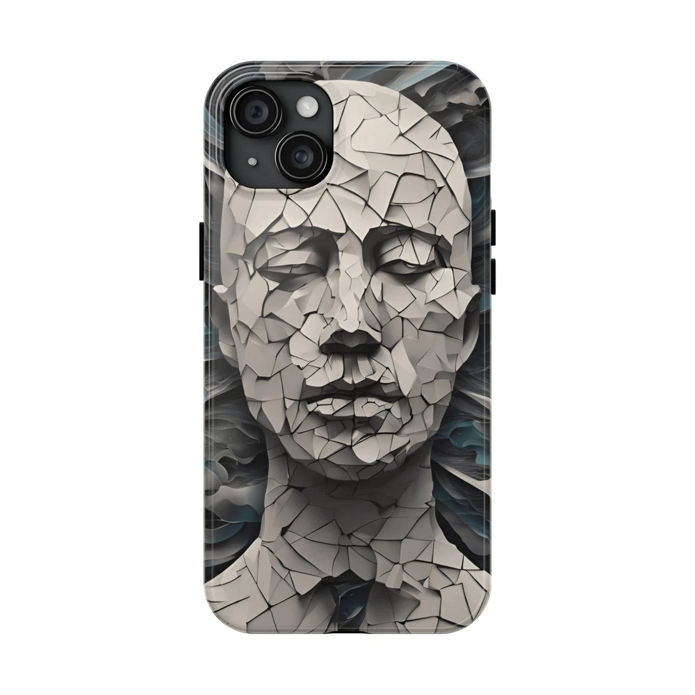 Abstract Art Surreal Man Phone Case Durable for iPhone Samsung