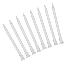 Static Mixer Nozzle Tubes For 50ml AB Epoxy Polyurethane Resin Cartridges 153mm