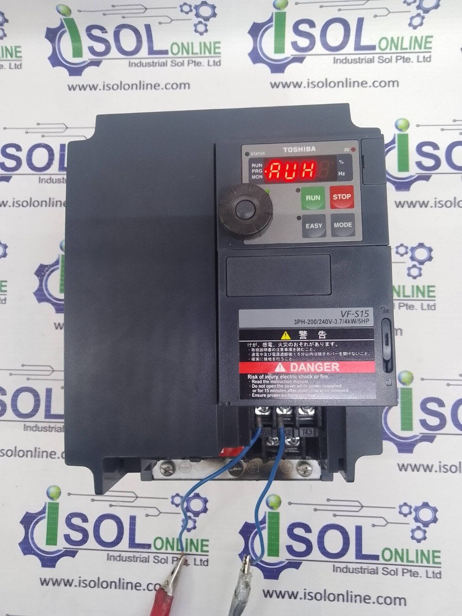Toshiba VFS15-2037PM-W1 Transistor Inverter Drive VF-S15 VFD