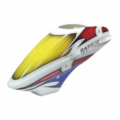 original Thunder Tiger Vollrumpf E700 Heli Rumpf 3945 Fiberglass Fuselage GTT^