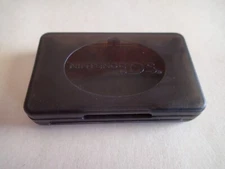 ORIGINAL NINTENDO DS GAME CARTRIDGE HOLDER CASE, Black, Holds 4 Game Cartridges