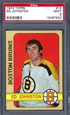 1972 Topps HK #013 PSA 9 Ed Westfall Bruins 13