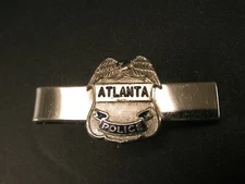 Atlanta Police Vintage HOOK-FAST Tie Bar Clip cop sheriff law enforcement