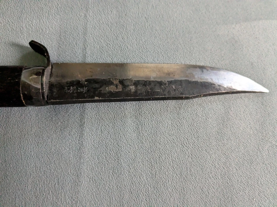 Japanisches Jagdmesser/ Outdoor Messer, Handgeschmiedet - Bild 2 von 4