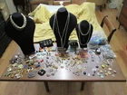 HUGE Lot Vintage - Modern Costume Jewelry 200+ Pieces 7+ lbs.