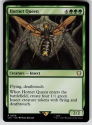 Hornet Queen 250/626 Commander: The Lord of the Rings: Tales of Middle-earth MTG