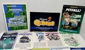 16 Intellivision Video Game Manuals Lot