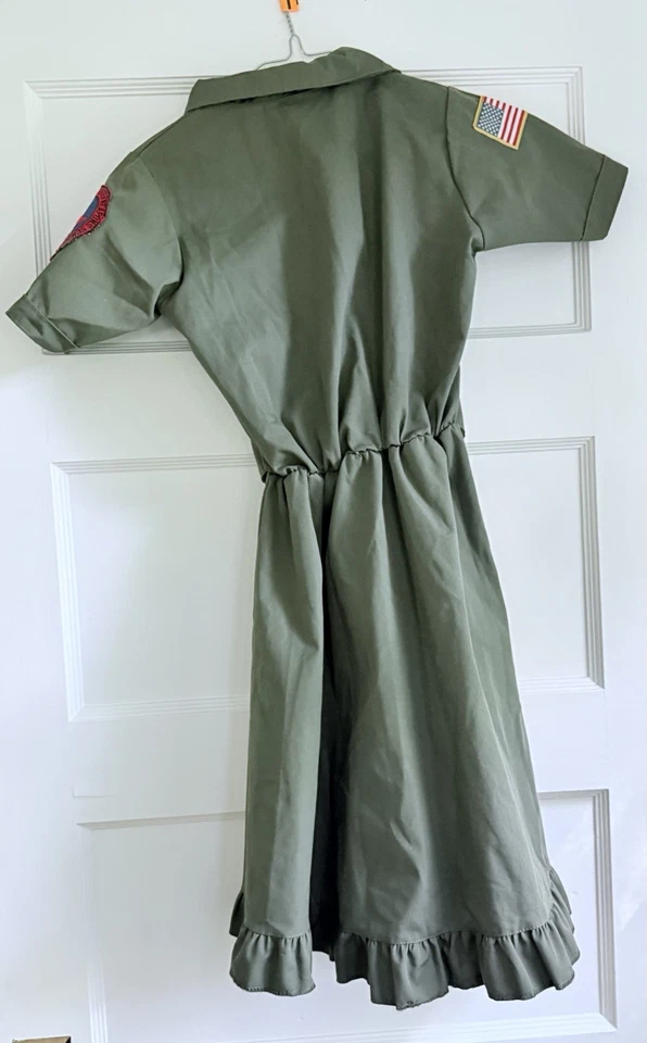 Disfraz de Top Gun Flight mediano para niña Foto 3 de 4