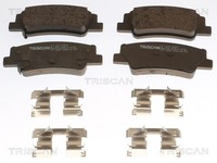 Bremsbelagsatz Scheibenbremse Triscan 8110 43074 FüR Hyundai Sonata 8 DN8 Cvvl
