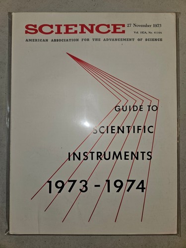 Science Magazine (AAAS) Guide to Scientific Instruments 1969-1974 (Lot x 5) RARE - Picture 13 of 14