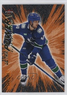 2024 Upper Deck Fleer Ultra Power Orange 189/199 Elias Pettersson #UP22OF30 0b3