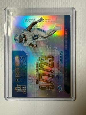 2025 Topps Signature Class #FC-20 Jahmyr Gibbs First Class