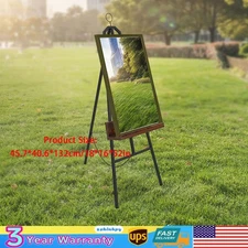 Display Easel Stand for Wedding Picture Instant Tripod Portable Floor Easel 52"