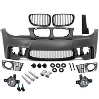 Sport StoßStange Vorne Passt FüR BMW E81 E82 E87 E88 +Grill +Nebel Klarglas+Abe*