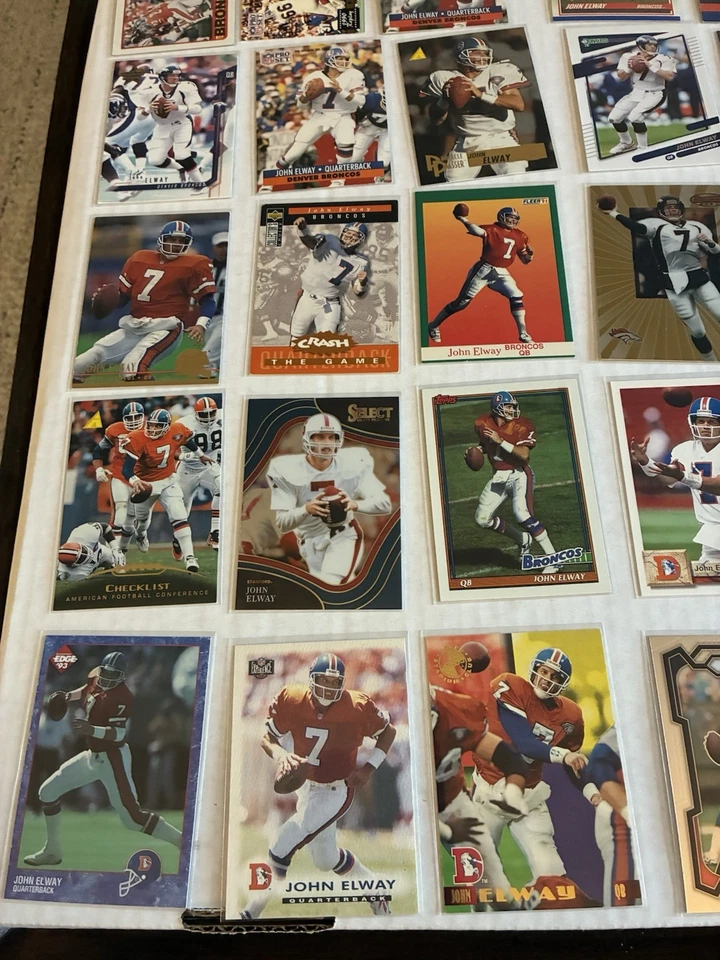 John Elway 50 Card Lot - Image 3 of 4