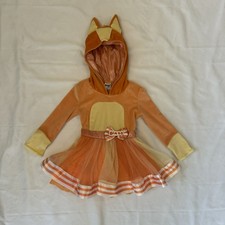 Bingo from Bluey Halloween Costume Girls Size 2T Long Sleeve Dress with Tail
