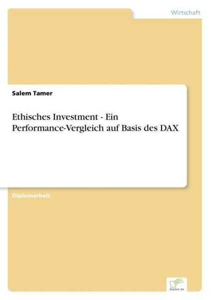 Ethisches Investment - Ein Performance-Vergleich Auf Basis Des Dax Salem Tamer-image