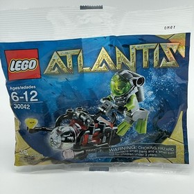 Lot of 4 LEGO 30301 Batwing, 30010 City, 30042 Atlantis 30705, Minecraft Polybag