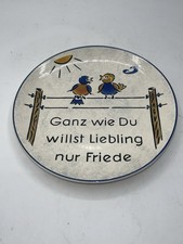 Waechtersbach West Germany 6405/9 Decorative Plate Birds 8  