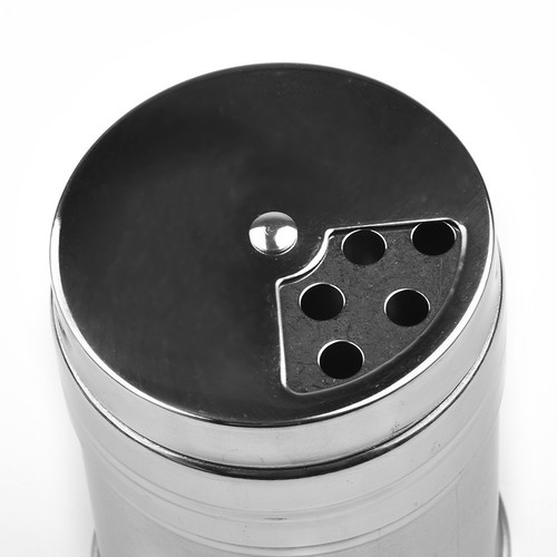 1* Spezie Acciaio Inox Shaker Pepe Sale Bottiglia Condimento Pentola Condimento Scatole - Foto 17 di 57
