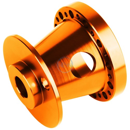 Orange 6-Holes Steering Wheel Hub Adaptor for Silvia S13/S14 300ZX Sentra Maxima - Picture 4 of 5