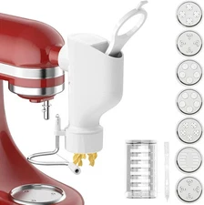 Kitchenaid Pasta Press Attachment - 7 Plates Included