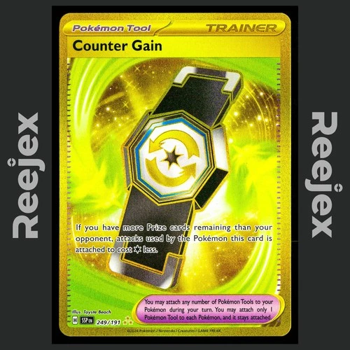 Counter Gain - 249/191 - Secret Rare - Surging Sparks - Pokemon Card - NM/M