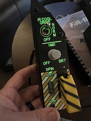 F/A-18 Hornet - TekCreations IR Cool Panel with Enclosure, DCS, Flight Sim
