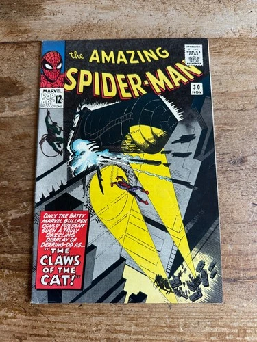 Amazing Spider-Man #33 Marvel Comics 1966 1st appearance of the Cat Burglar =