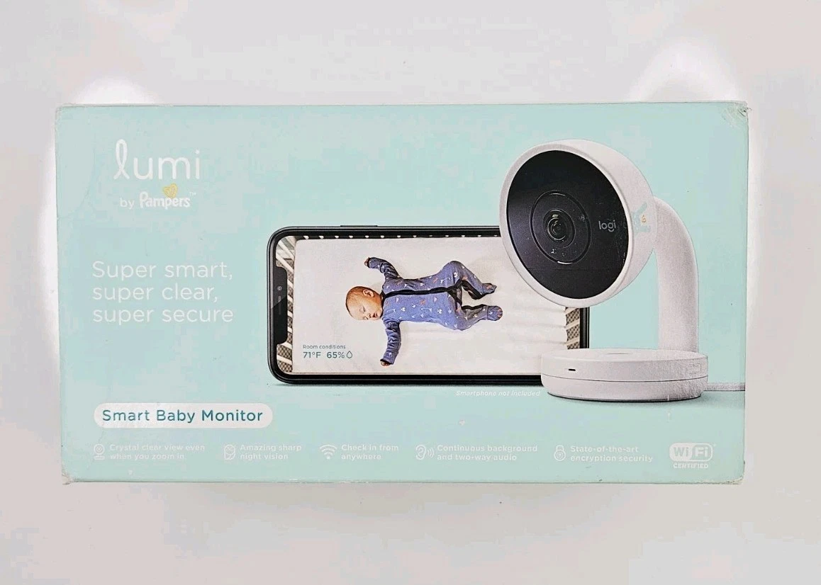 Baby Monitor Lumi By Pampers Smart Monitoring "READ DESCRIPTION"