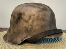 Elmetto tedesco originale bel casco M42 taglia 64 ww2 wwii hanno un numero
