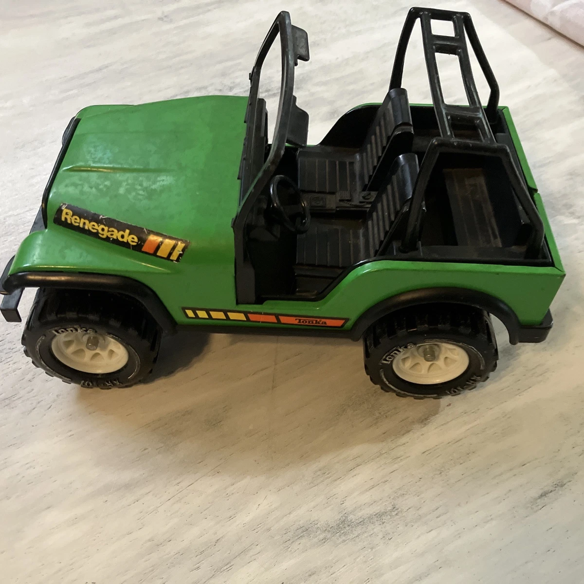 Tonka Jeep Green Vintage Manufacture Diecast Cars, Trucks & Vans