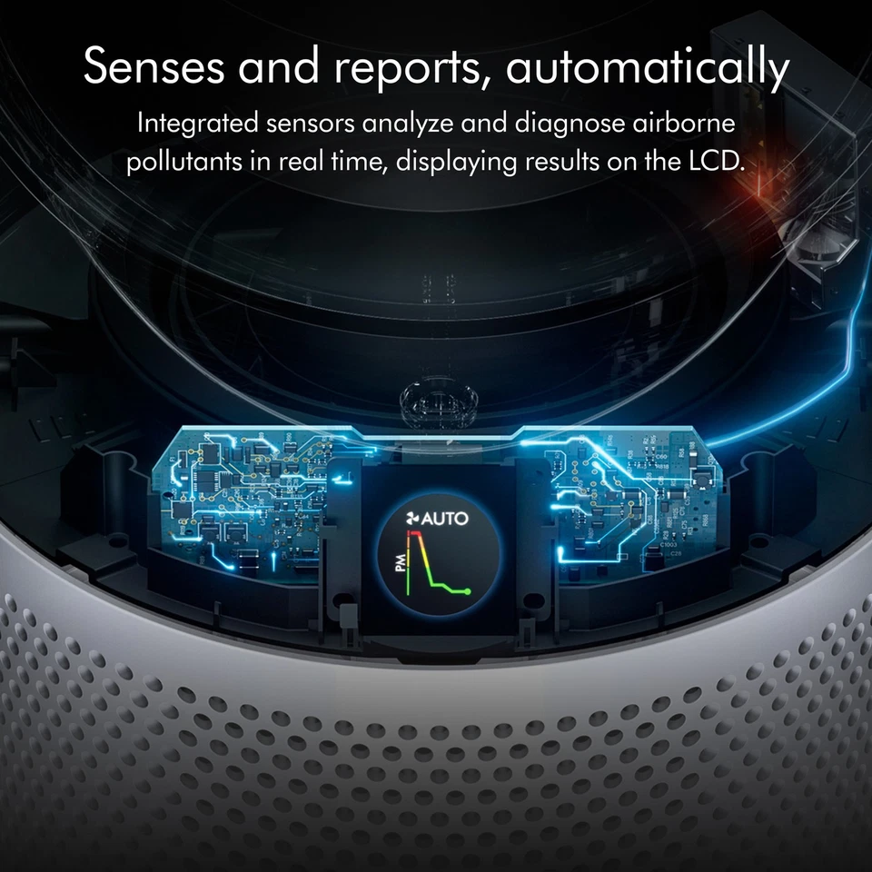 Dyson Purifier Cool™ TP7C Purifying Tower Fan | White/Silver | Refurbished - Image 3 of 4