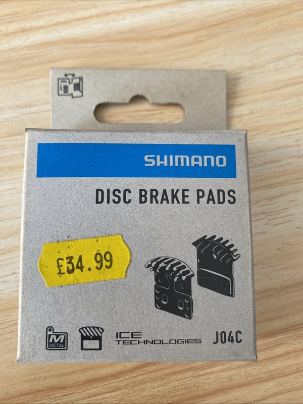 Shimano J04C Disc Brake Pad Y8LW98030 Metal Brand New UK Seller