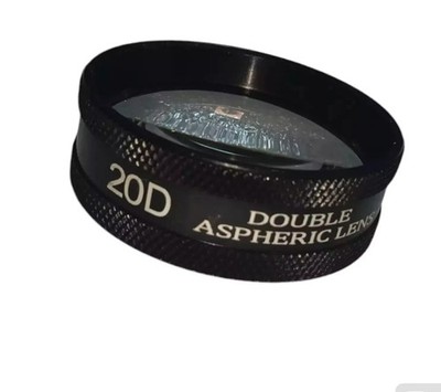 Copy Volk 20D Double Aspheric Fundus Diagnostic Lens For Ophthalmology With Box